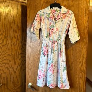 Vintage 80s Vicky Vaughn Dress